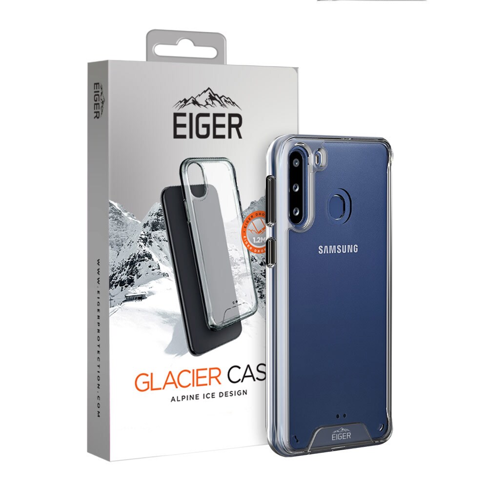 Eiger Glacier Case Samsung Galaxy A21 Klar