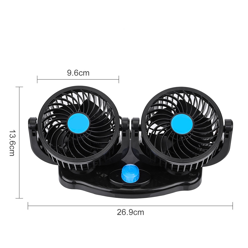 Dual Ventilator til bil
