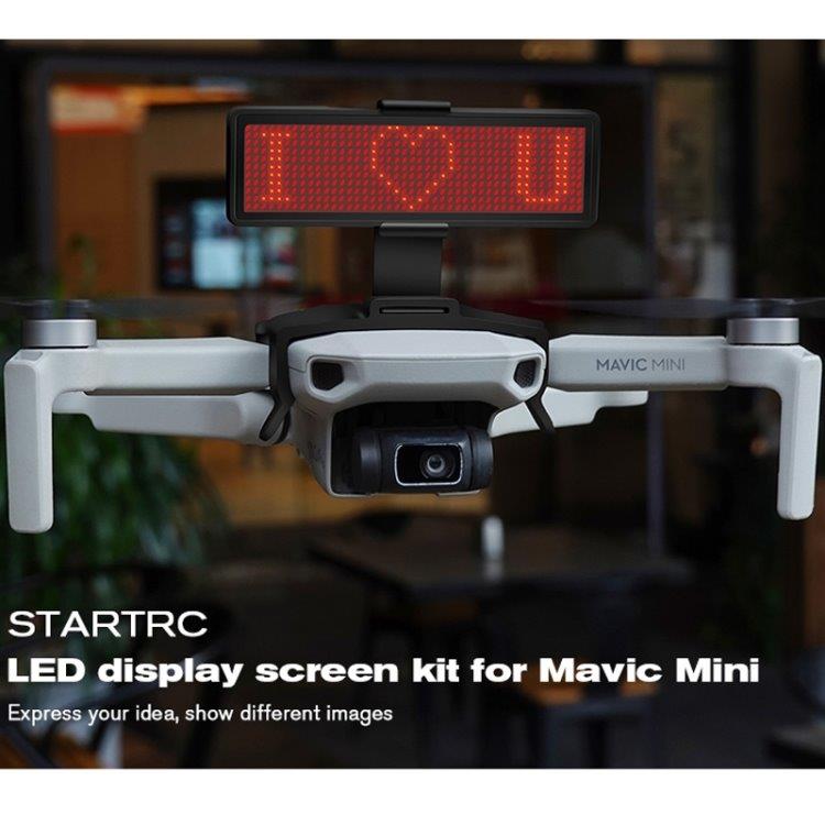 Bluetooth LED displayskilt DJI Mavic Mini Drone