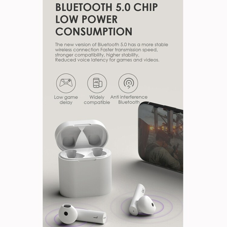M6 Bluetooth Earphone med ladebox