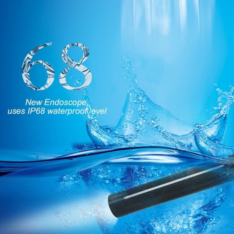 3i1 8mm HD Inspektionskamera - Hårdt 10m Kabel