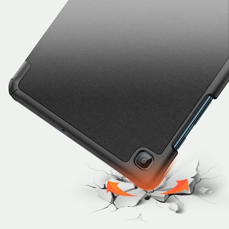 Tri-fold foderal Samsung Galaxy Tab S6 Lite 10.4", Sort