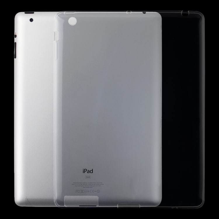 Transparent beskyttelsescover iPad 4 / 3 / 2