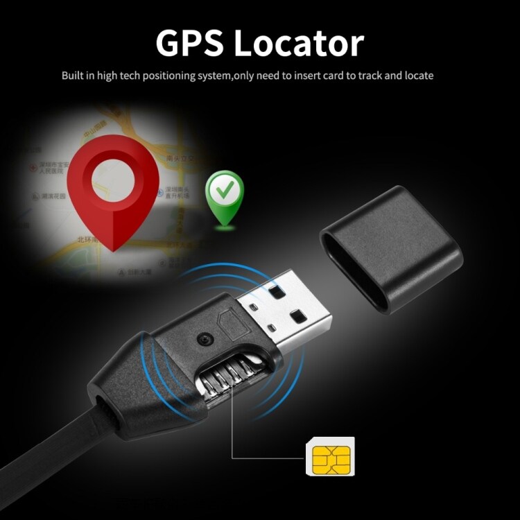 iPhone-lader med indbygget GPS-tracker