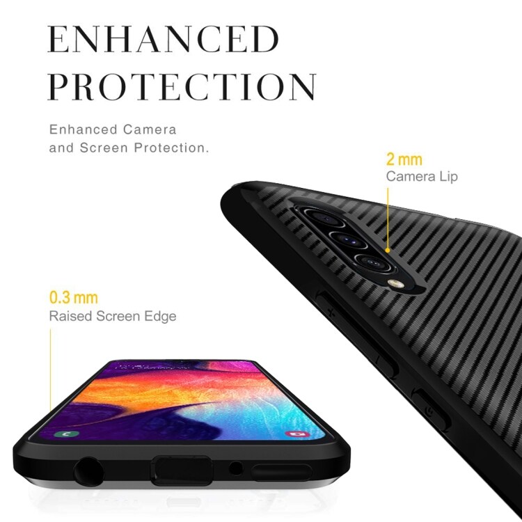 Bagcover Samsung Galaxy A50s / A30s - Sort