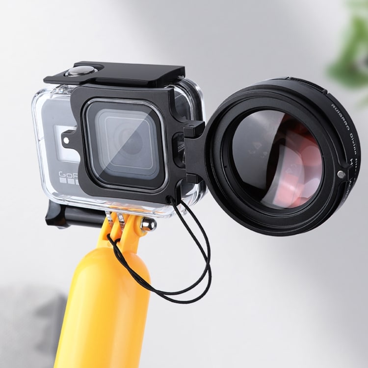 Filterkit Dykning Macrolinser GoPro HERO8 Professional 58mm 16X