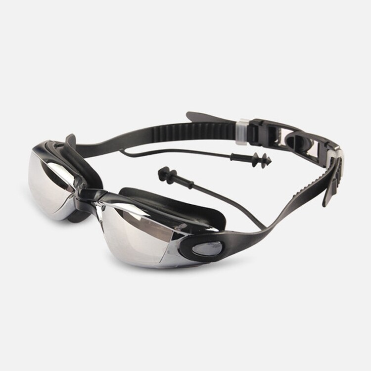 Anti-dim & UV-beskyttende svømmebriller - Sorte Unisex
