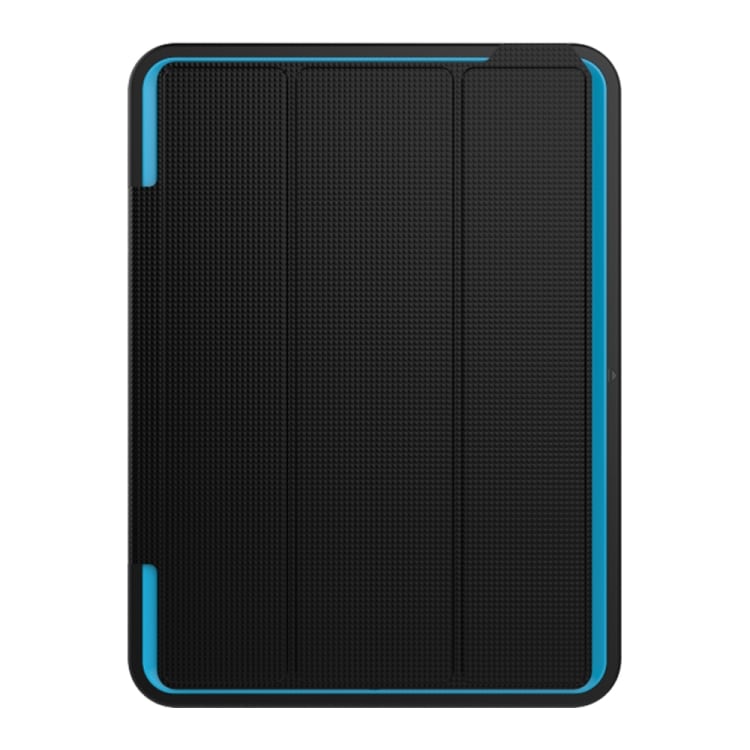 Tri-fold beskyttelsesfoderal med Sleep/Wake-up iPad Pro 9.7, Sort+Blå