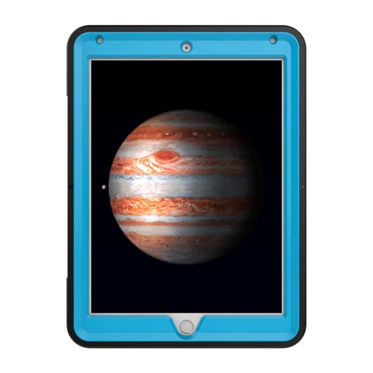 Tri-fold beskyttelsesfoderal med Sleep/Wake-up iPad Pro 9.7, Sort+Blå