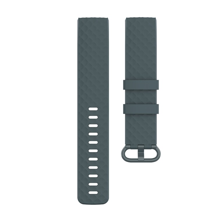 Silikonerem Fitbit Charge 4 / Charge 3 / Charge 3 SE 18mm - Blågrøn