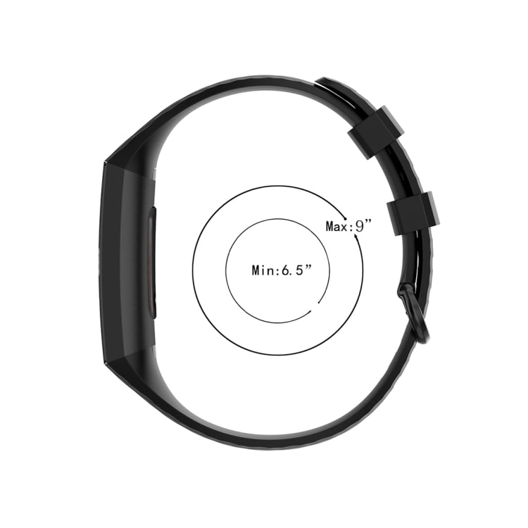 Silikonerem Fitbit Charge 4 / Charge 3 / Charge 3 SE 22mm - Blågrøn