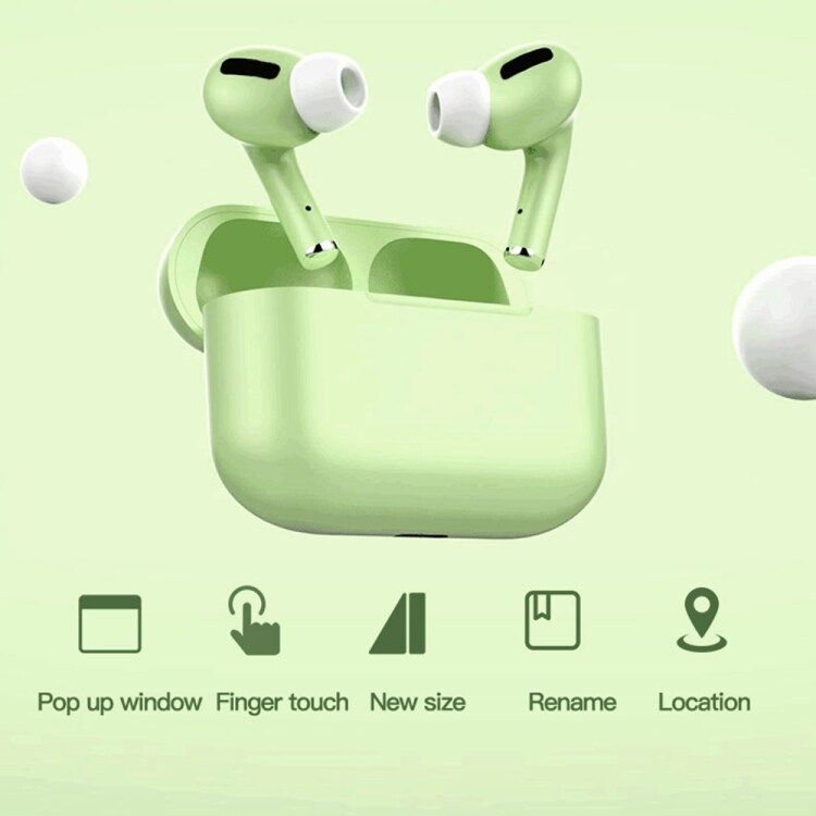 Macaron Trådløse in-ear Høretelefoner med ladebox &  5.0 Bluetooth - Blå
