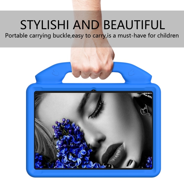 Stødtålende børnefoderal med stativ & håndtag Huawei MediaPad T3 10, Blå