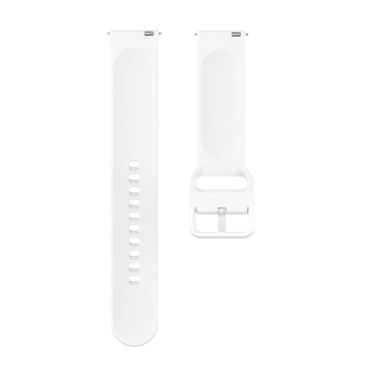 Silikonerem Fitbit Versa 2 / Versa / Versa Lite 18mm - Hvid