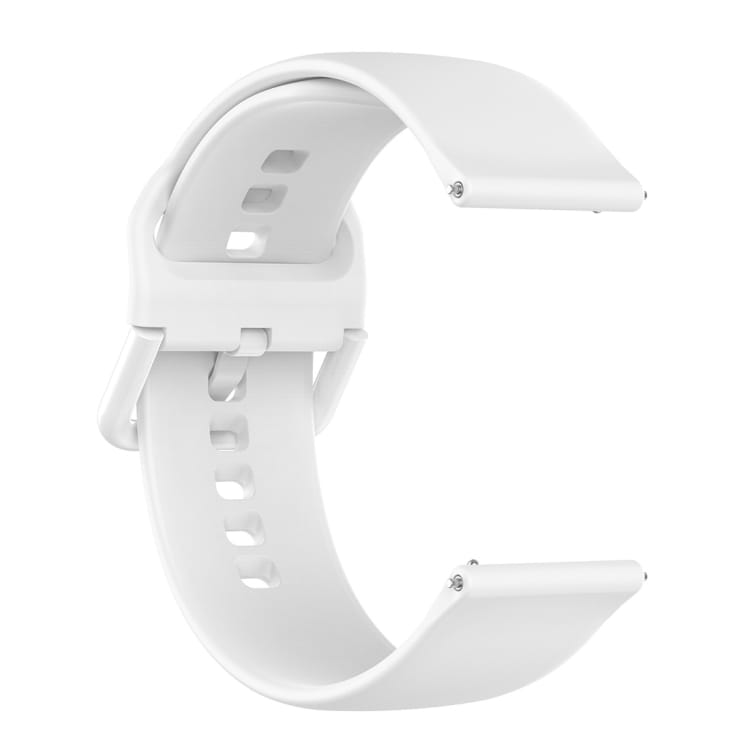 Silikonerem Fitbit Versa 2 / Versa / Versa Lite 18mm - Hvid