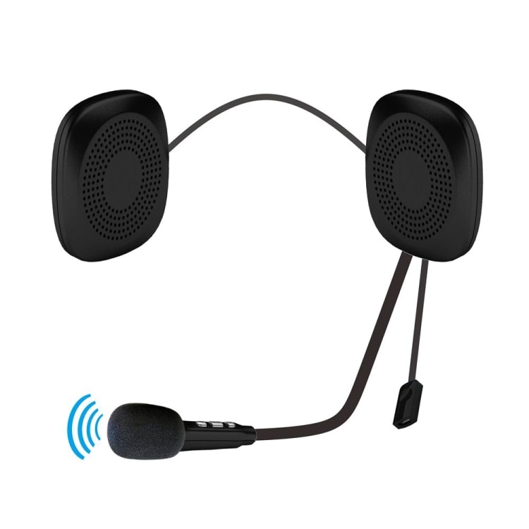 Motorcykel Bluetooth Intercom Headset med mikrofon