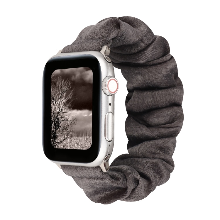 Rem Scrunchie Apple Watch Series 5 & 4 40mm / 3 & 2 & 1 38mm - Grå