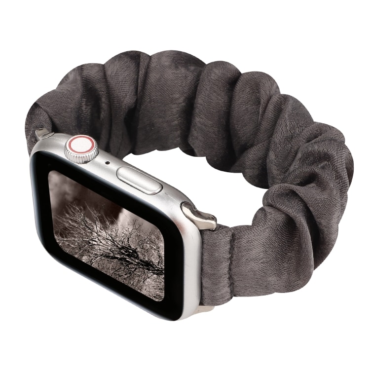 Rem Scrunchie Apple Watch Series 5 & 4 40mm / 3 & 2 & 1 38mm - Grå