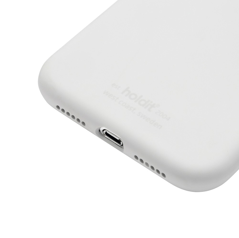 Holdit Silikonecover til iPhone 11 - Hvid