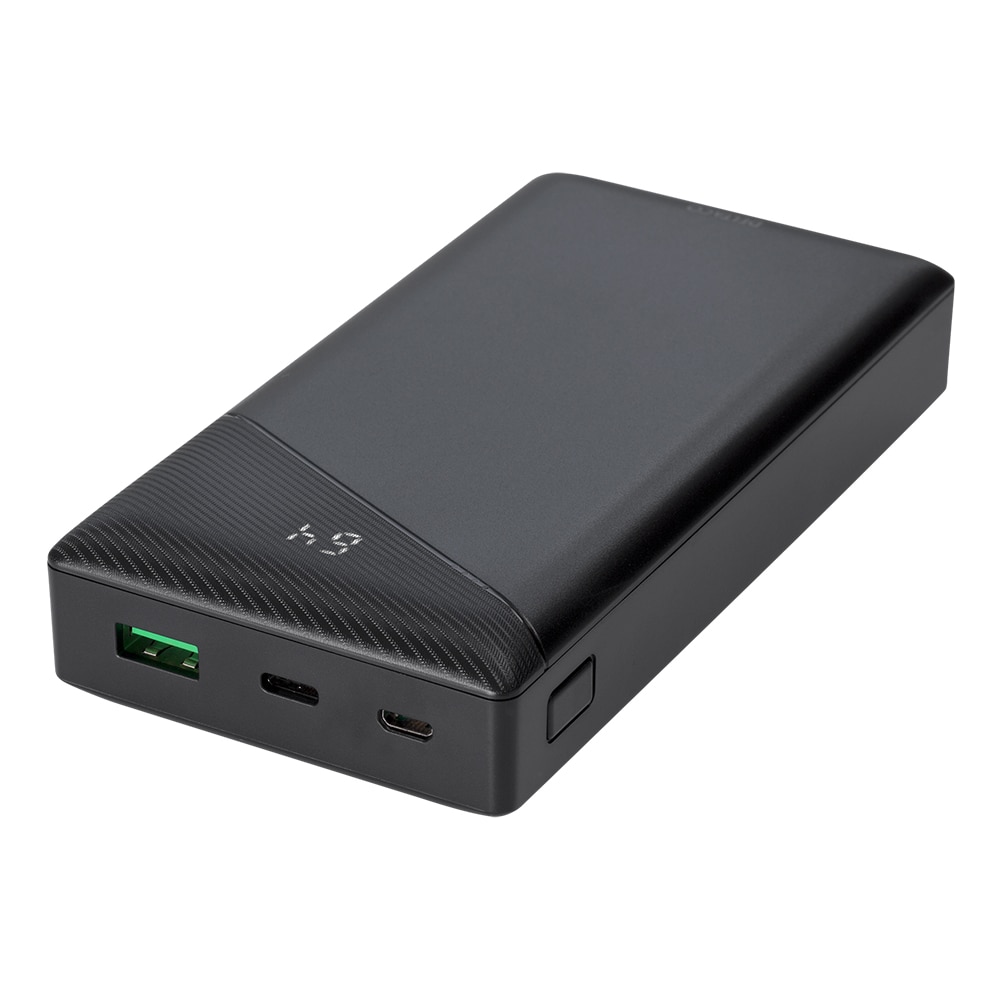 Deltaco Powerbank USB-A + USB-C PD 20000mAh