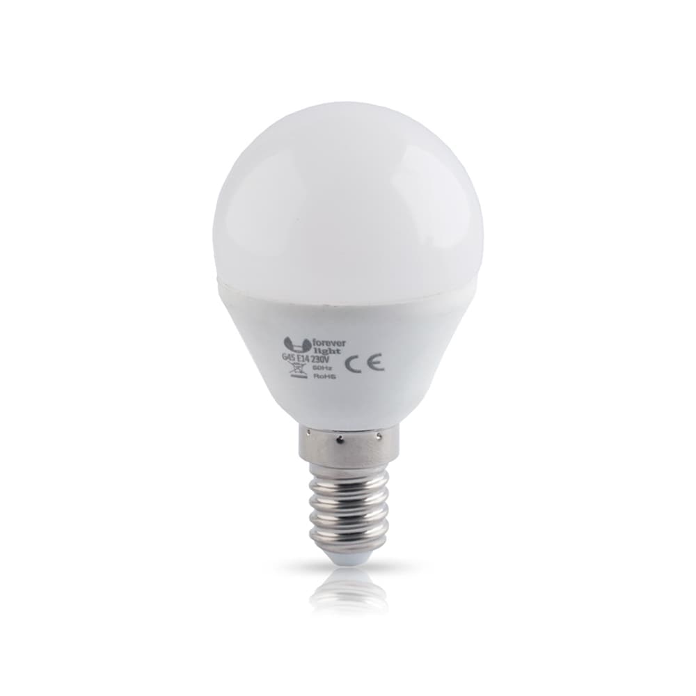 LED-pære E14 G45 6W 4500K 480 lm