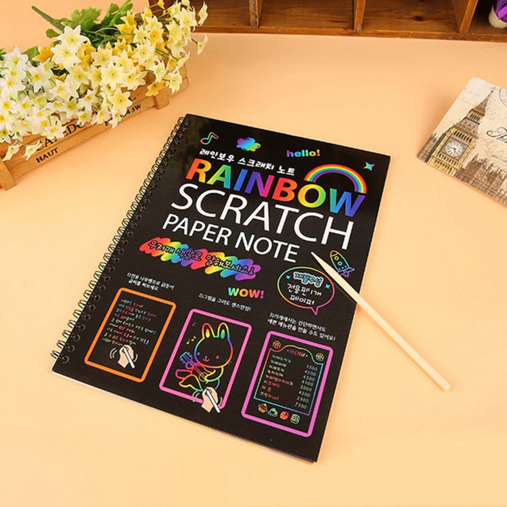 Rainbow Scratchblok