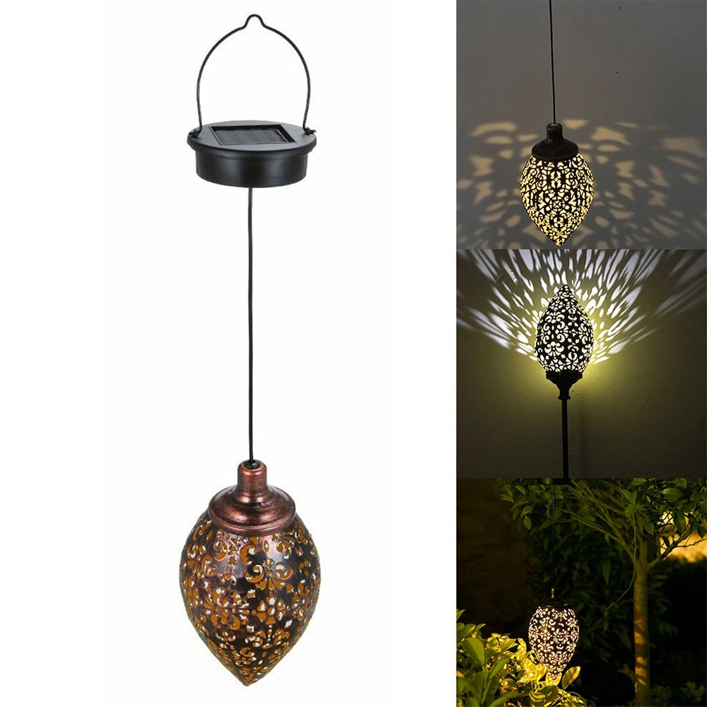 Solcellelampe LED-pendel
