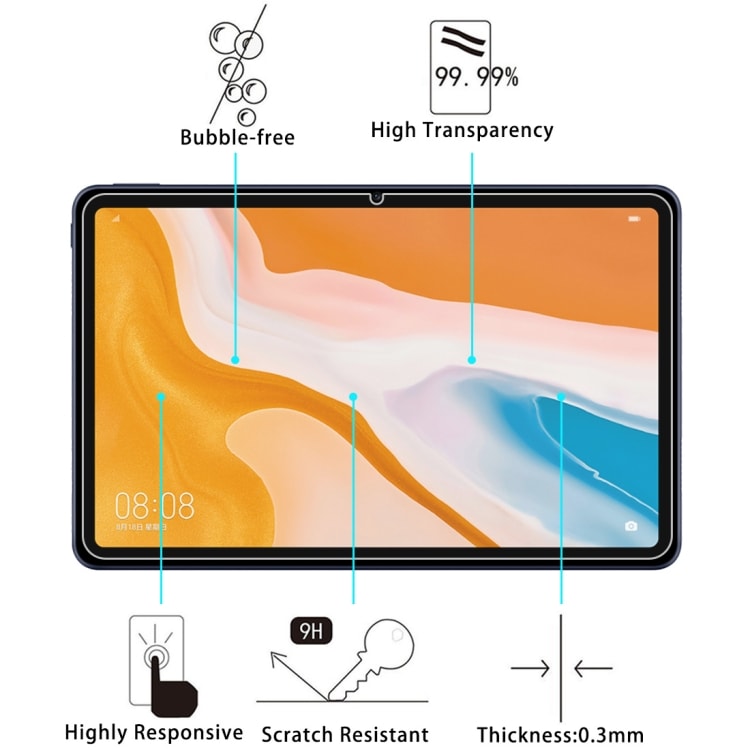 Tempereret skærmskåner til Huawei Tablet C5 10.4
