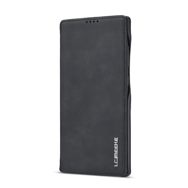 Flipcover i læder med lommer for kort til Samsung Galaxy Note20 Ultra Sort
