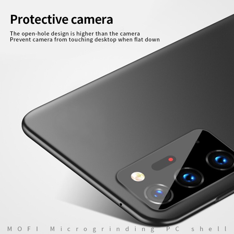 Frostet mobilcover til Samsung Galaxy Note20 Ultra Sort