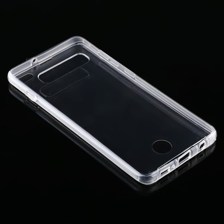 Dobbeltsidigt ultratyndt foderal til Samsung Galaxy S10+