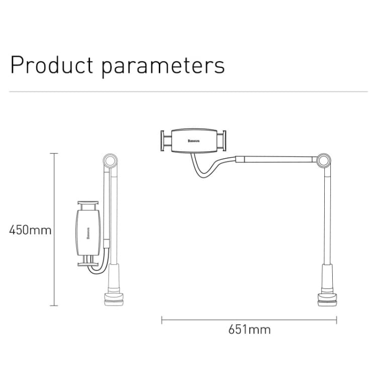 Baseus Justerbar Tabletholder