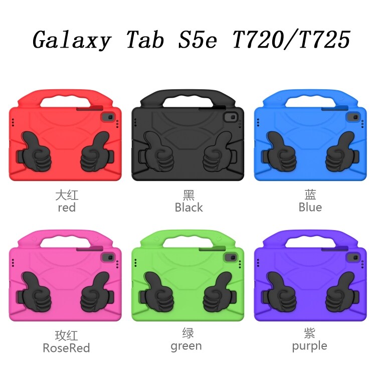 Beskyttelsesfoderal med støtte Samsung Galaxy Tab S5e 10.5 T720 Sort