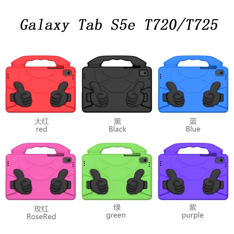 Beskyttelsesfoderal med støtte Samsung Galaxy Tab S5e 10.5 T720 Blå