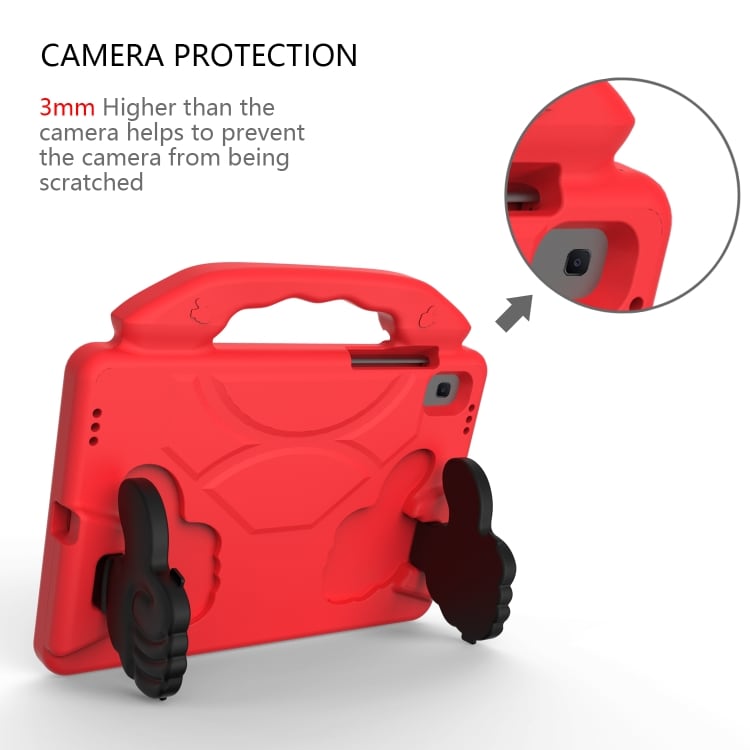 Beskyttelsesfoderal med støtte Samsung Galaxy Tab S5e 10.5 T720 Rød