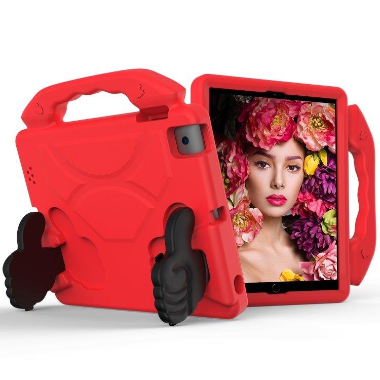 Beskyttende cover med håndtag til iPad 4 / 3 / 2 Rød