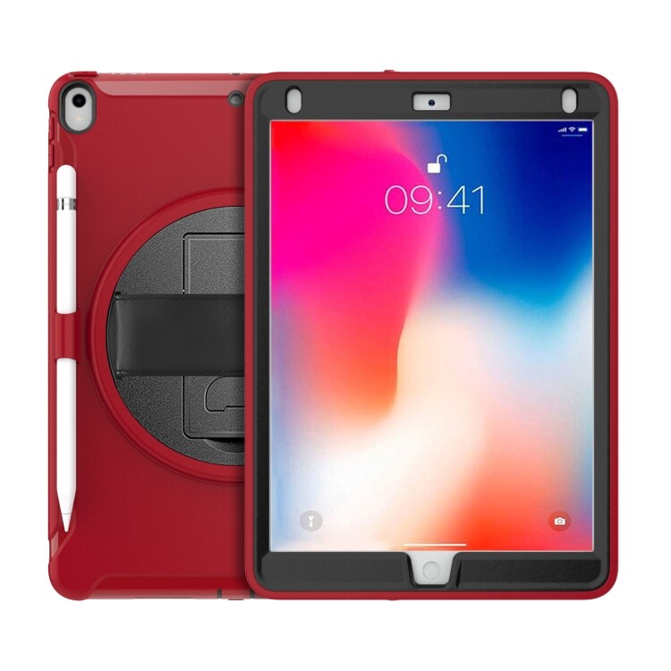 Roterbart beskyttende foderal til iPad Pro 10.5 inch Rød