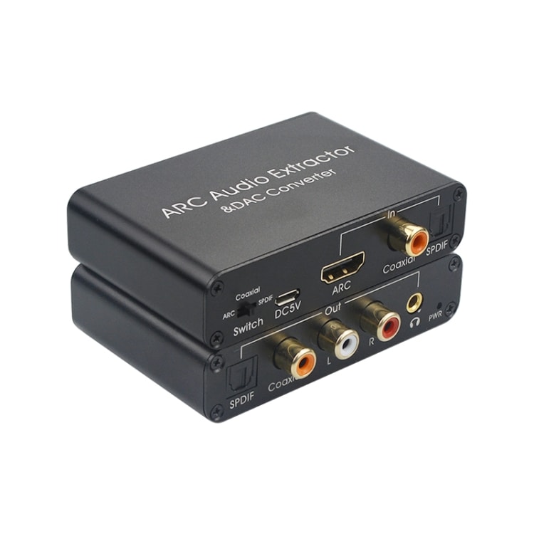 HDMI Audio Return Channel & D/A-omskifter