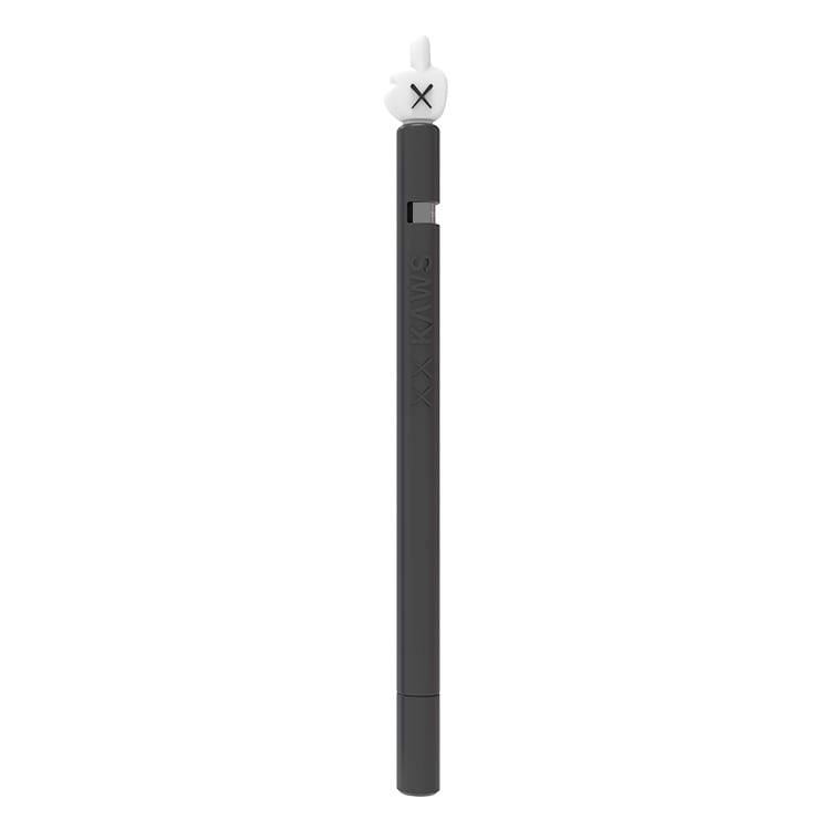 Silikonebeskyttelse med langfingeren til Apple Pencil 1  Sort