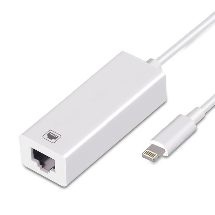 Lightning til Ethernet-adapter for iPhone & iPad