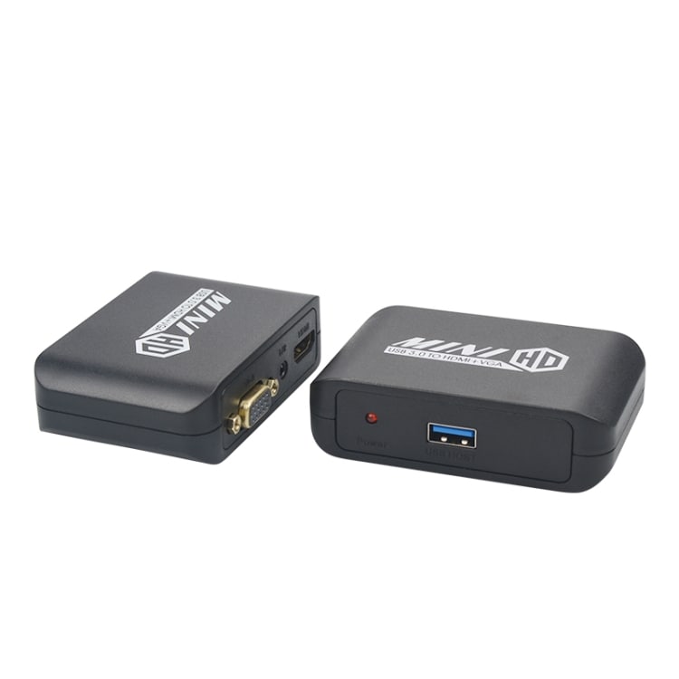 USB 3.0 til HDMI+VGA Adapter