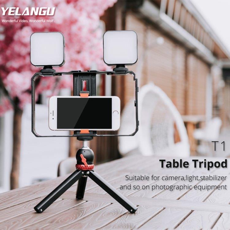 Kompakt og lille stativ for digitalkamera med 360 graders rotation