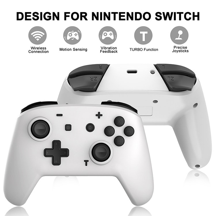 Håndkontrol til Nintendo Switch Hvid