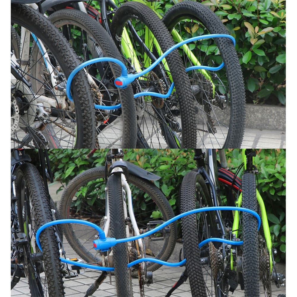 Cykellås med fæste til sadelstangen 150 cm