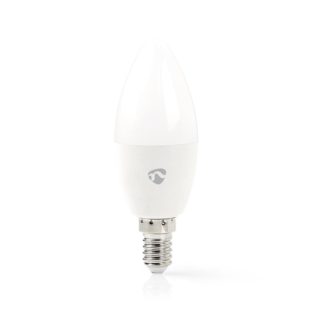 Nedis WiFi Smart LED-pære E14 Fuld farve og varm hvid