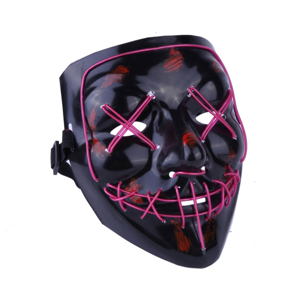 El wire purge led maske - Lilla