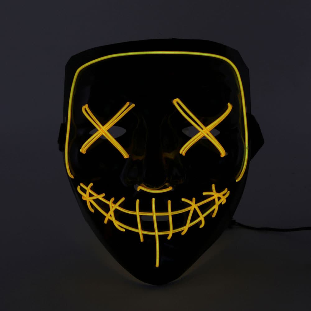 El wire purge led maske