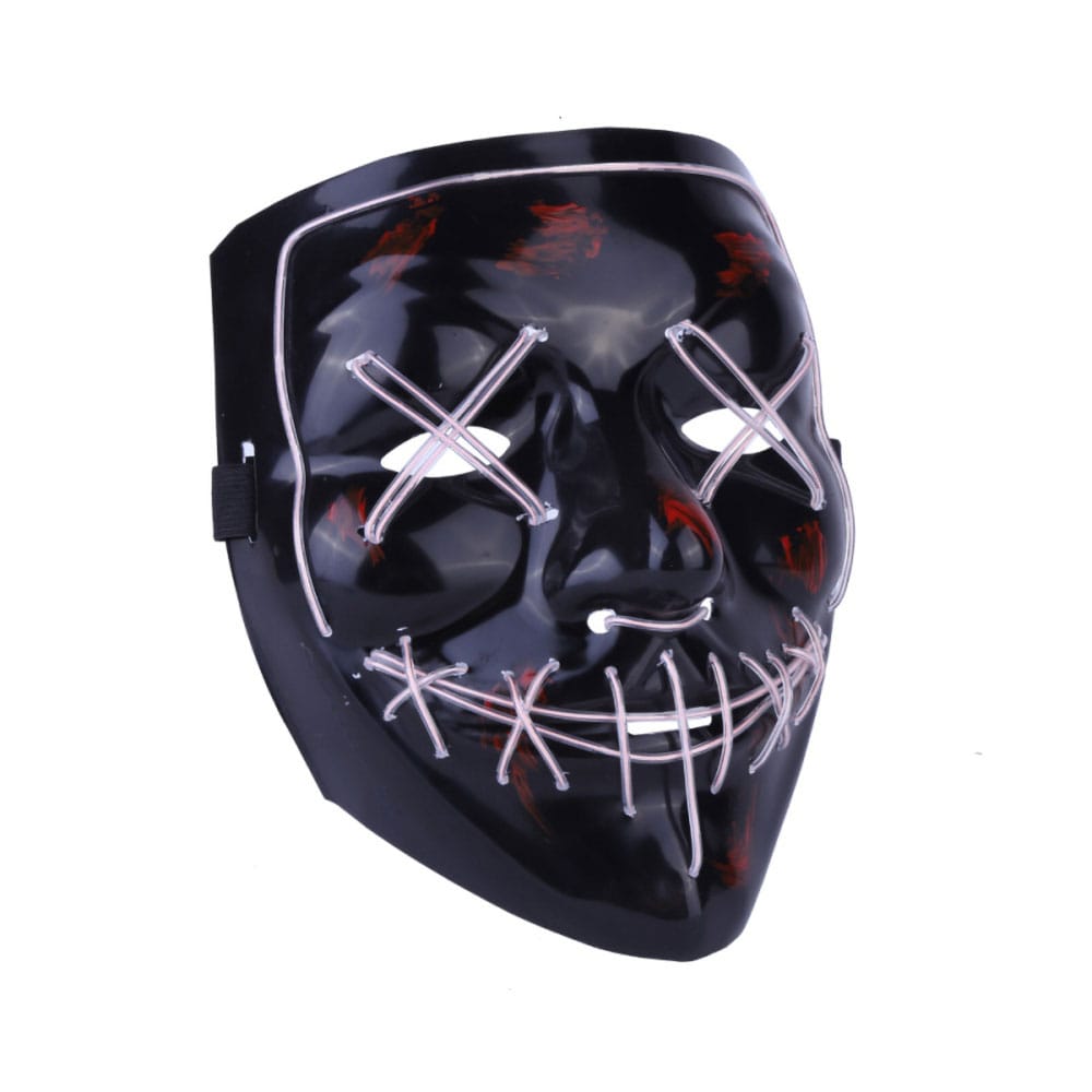 El wire purge led maske - Hvid