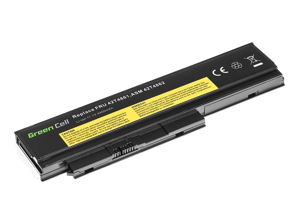Green Cell laptopbatteri til Lenovo ThinkPad X220 X230 / 11,1V 4400mAh