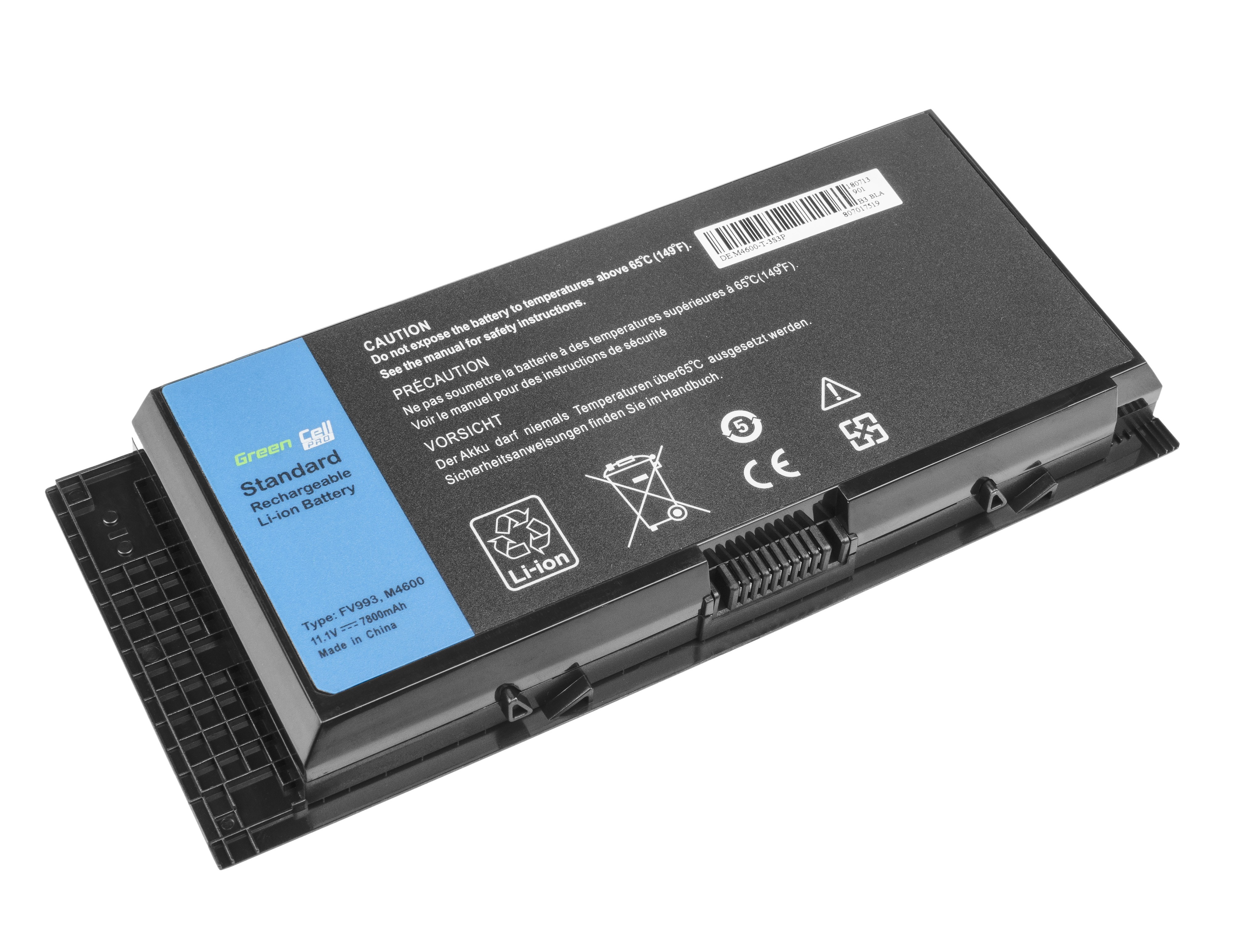 Green Cell PRO laptopbatteri til Dell Precision M4600 M4700 M4800